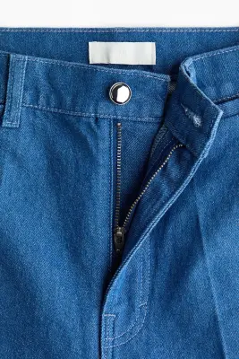 Straight High Jeans - Bleu denim — photo 5