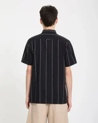 Chemise volcom whitworth SS – Gloss black — photo 3