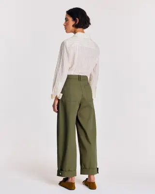 Pantalon Tristan kaki — photo 3