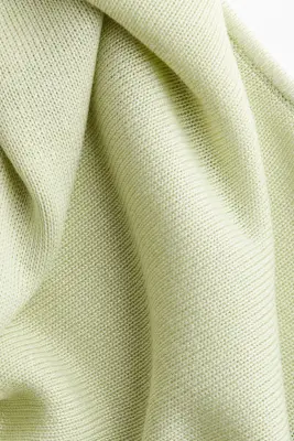 Top dos nu en maille fine - Vert clair — photo 3
