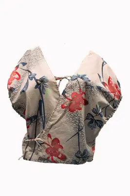 Top cache cœur Yukata — photo 5