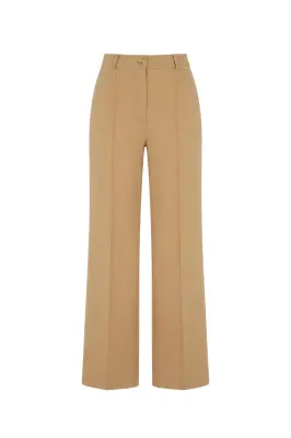 Nala Stretch Pants - Beige — photo 5
