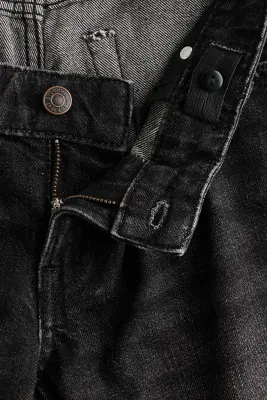 MAMA Wide Low Jeans - Noir denim — photo 4
