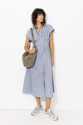 Robe-chemise midi — photo 3