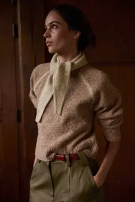 Pull Romain camel — photo 4
