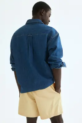 Short Relaxed Fit - Jaune — photo 3