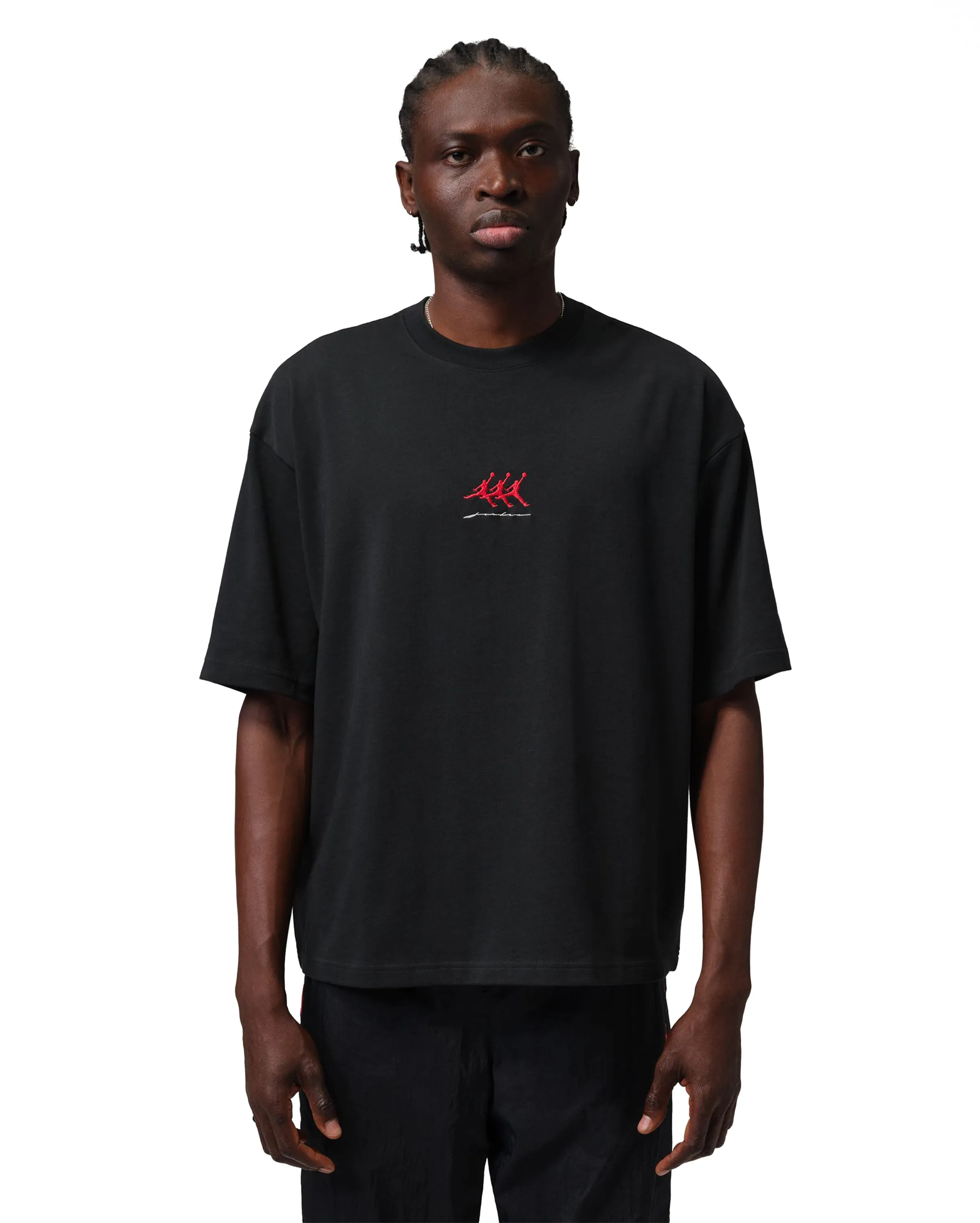 Jordan Flight Graphic Oversized Tee Black