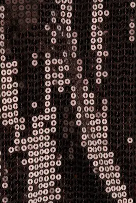 Pantalon à sequins - Marron foncé — photo 3