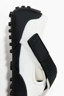 Ballerines sportives - Noir/blanc — photo 2