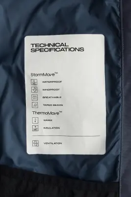 Veste de ski matelassée Regular Fit StormMove™ - Bleu foncé — photo 3
