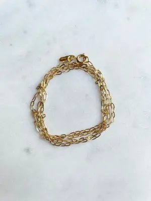 Nouveau ! ALHAJA Collier Chaine Mare Gold — photo 2