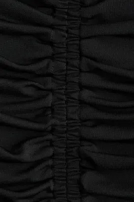 Top découpé en jersey - Noir — photo 5