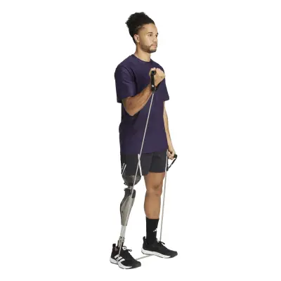 ADIDAS TEE SHIRT AERO STRETCH Violet — photo 4