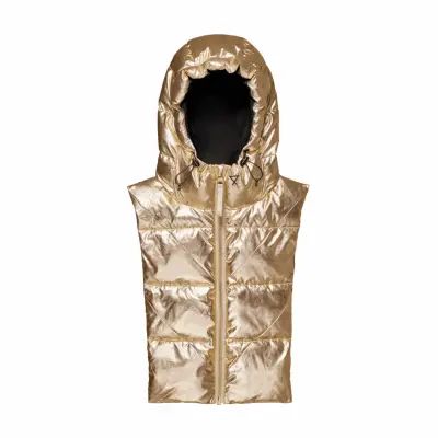 Capuche doudoune amovible dorée et noire – Fudoon — photo 4