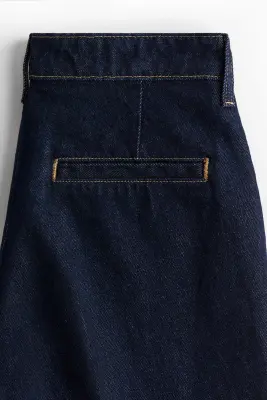 Straight High Jeans - Bleu denim foncé — photo 2