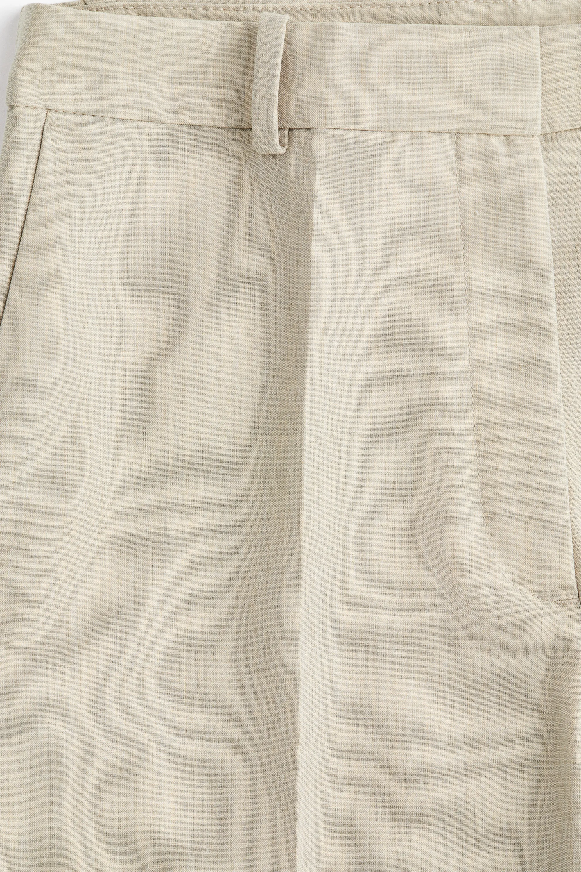 Pantalon cigarette - Beige clair