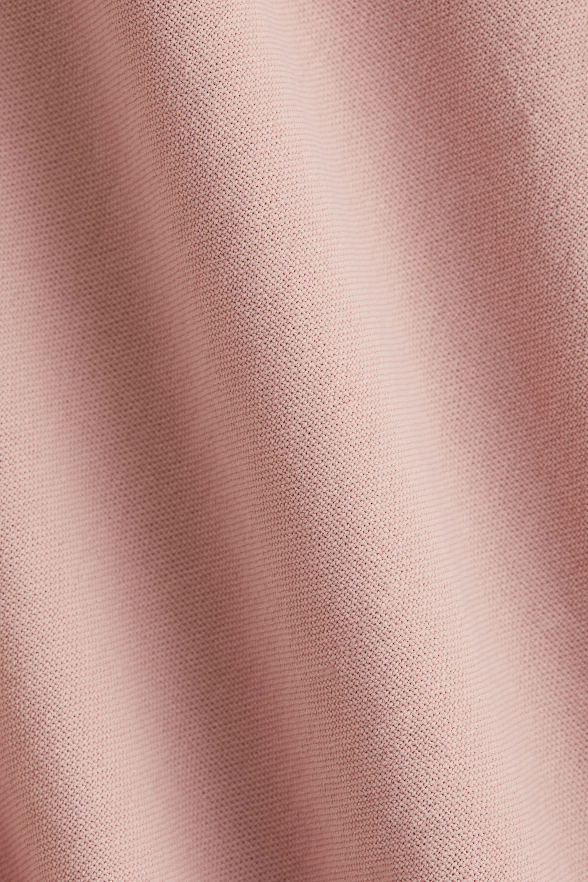 Jupe midi asymétrique - Rose ancien