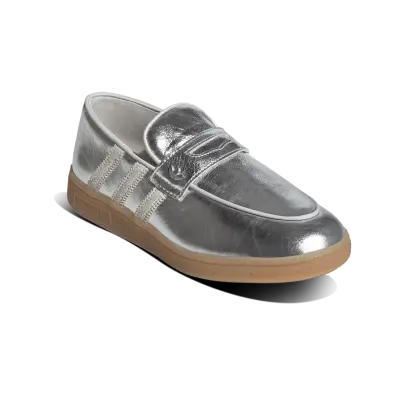 Adidas Handball Spezial Loafer Silver — photo 3