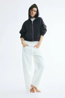 Veste à capuche zippée - Bleu marine — photo 1
