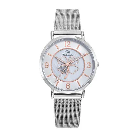 Montre Go Mademoiselle fleurs et papillons 695641