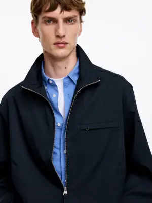 Veste carrée - Bleu foncé — photo 5