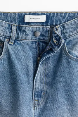 Jean large - Bleu denim clair — photo 1