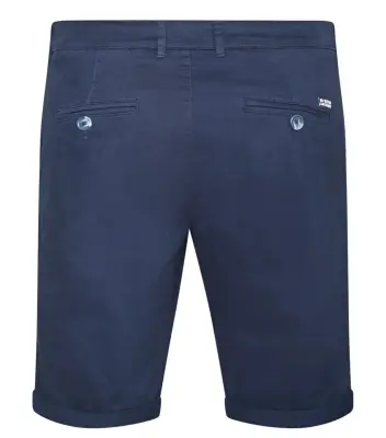 NORTH BERMUDA CHINO SHORT COTON Marine — photo 4