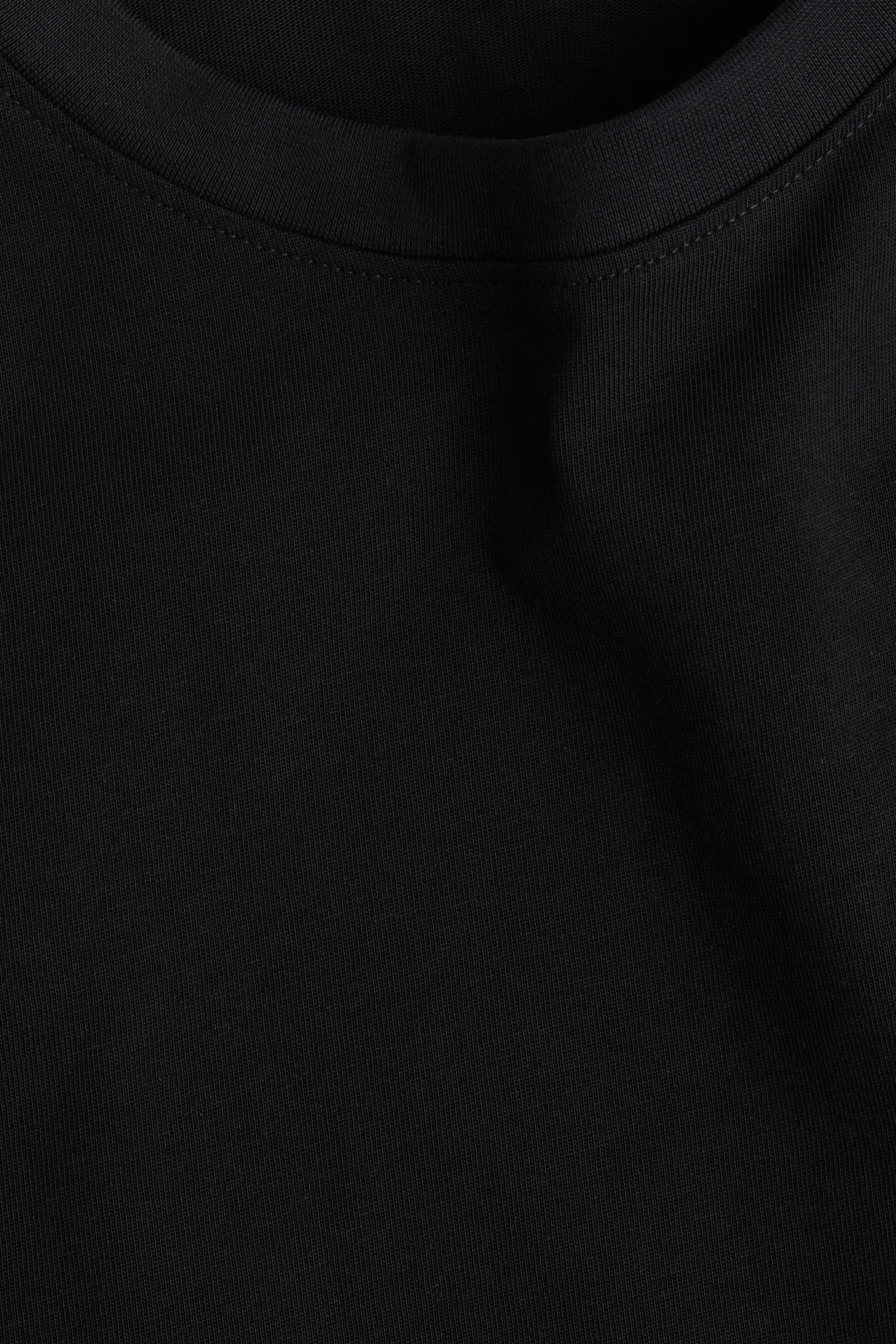 Robe T-shirt cintrée - Noir