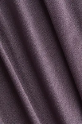 Pantalon à cordon en jersey - Violet ancien — photo 5