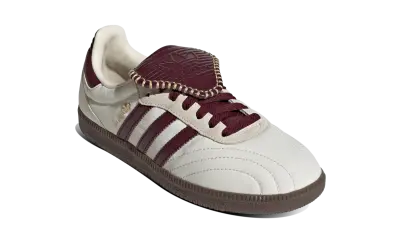 Adidas Mujer Samba LT Cream White Maroon — photo 2