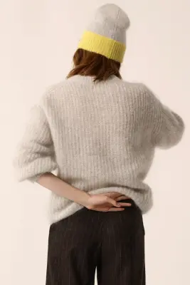 Pull Burma Gris Chine — photo 5