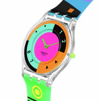 Montre Swatch SSO8K119 - SWATCH NEON HOT RAVER — photo 3
