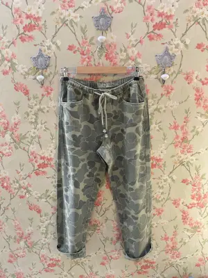 Nouveau ! XIRENA Pantalon Baxter Camo Green — photo 2