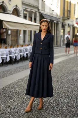 Madeline Jacket - Navy — photo 3