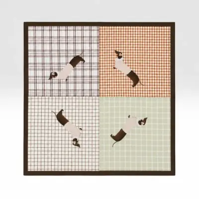 Foulard Teckel Caramel — photo 1
