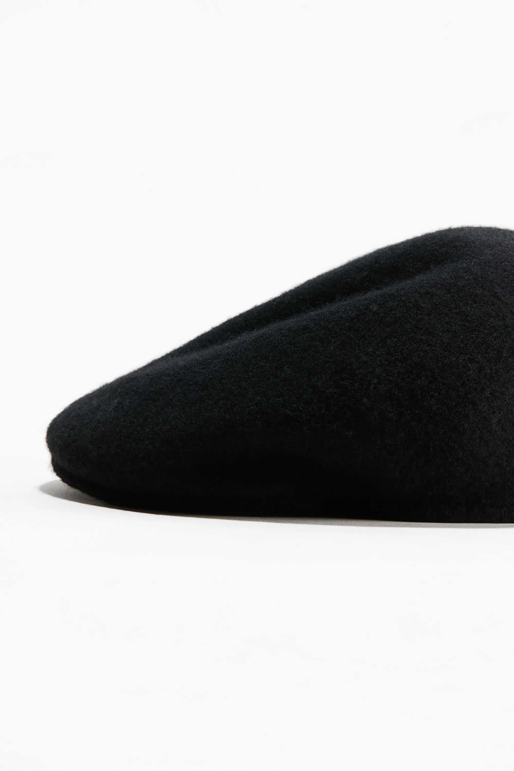 Casquette plate - Noir