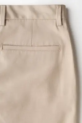 Pantalon chic Regular Fit - Beige clair — photo 4