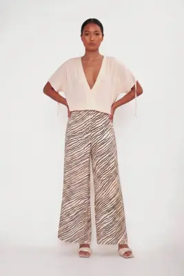 Blouse Calo Forte Craie — photo 2