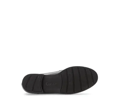 Mocassins Gabor 72.422.27 Noirs - Lacets Grande Pointure Femme — photo 4