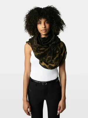 Foulard Judy Léopard — photo 4