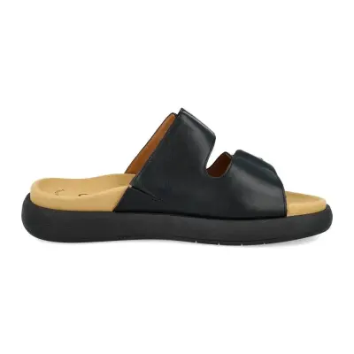 Sandales Gabor 63.756.27 Noires - Lacets Velcro Grande Pointure Femme — photo 3
