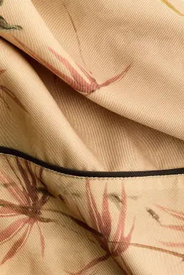 Pantalon à motif avec cordon de serrage - Jaune ancien/motif — photo 3