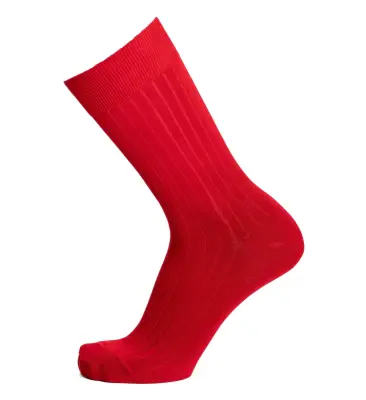 Chaussettes fil d’Ecosse Rouge — photo 1