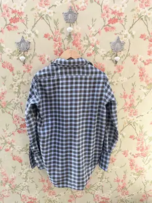 Nouveau ! LAURENCE BRAS Chemise Babille Blue Checks — photo 2