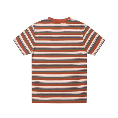 T-shirt Helas Classic stripe tee – Brown — photo 2