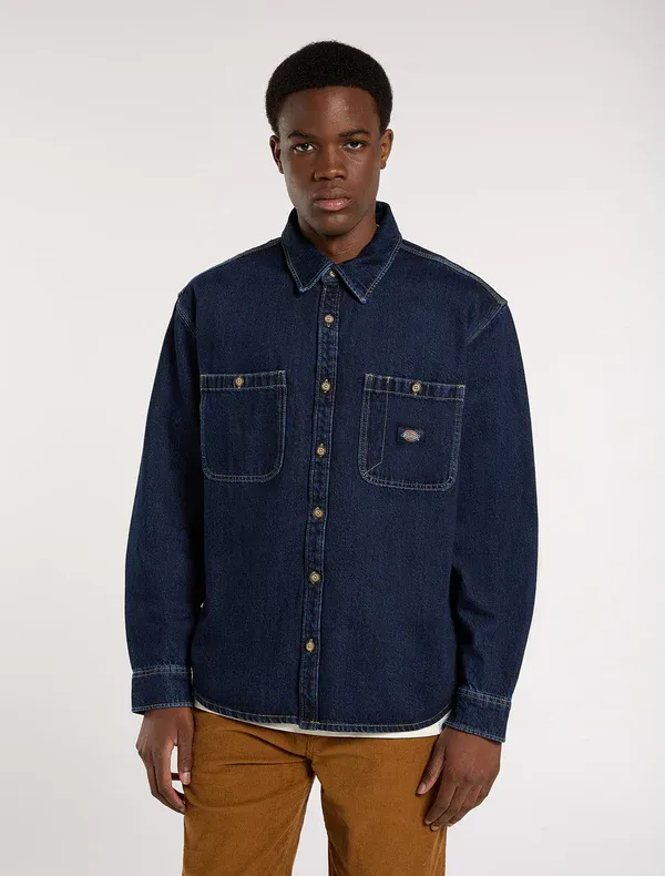 chemise dickies mechanic denim – raw
