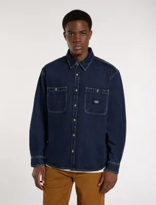 chemise dickies mechanic denim – raw — photo 1