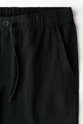 Pantalon Relaxed Fit - Noir — photo 4