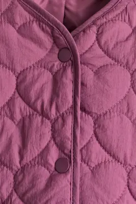 Veste matelassée - Violet bruyère — photo 4
