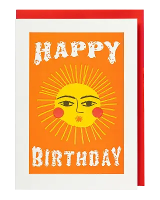 Carte anniversaire Happy Birthday Sun – Archivist Gallery — photo 1